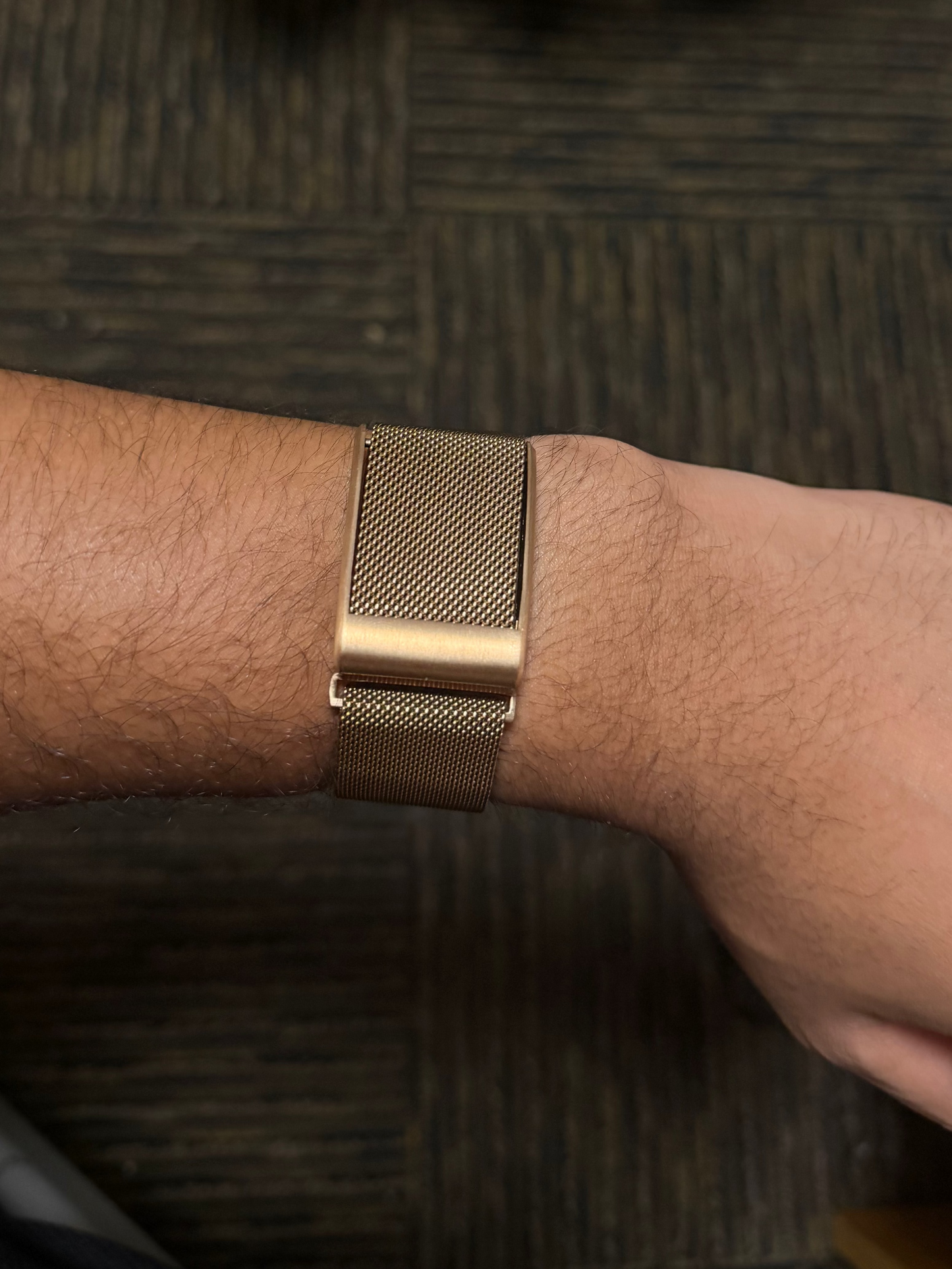 Rose Gold Magnetic Steel Band 5.0