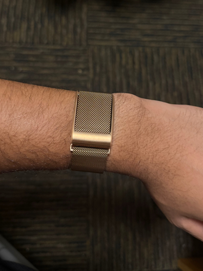 Rose Gold Magnetic Steel Band 5.0