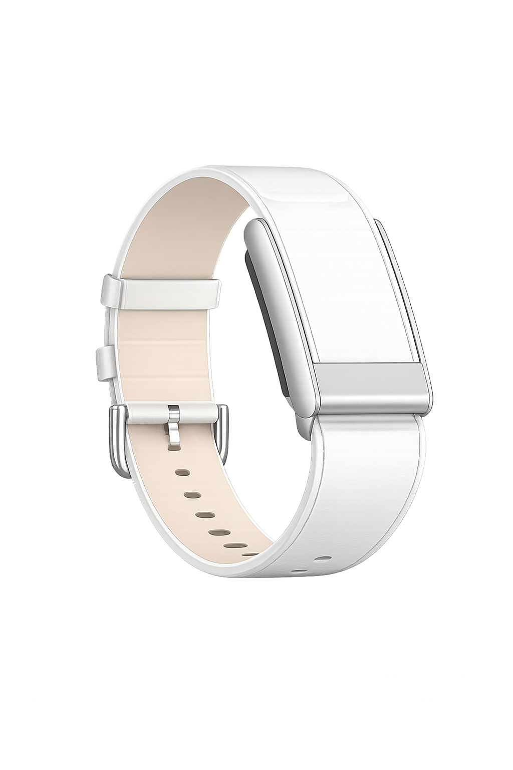 White leather Band 5.0
