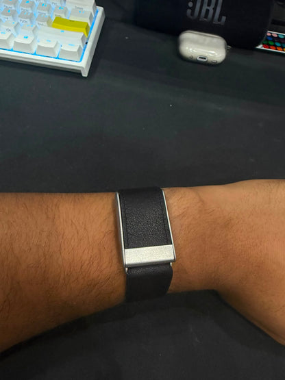 Black leather Band 5.0