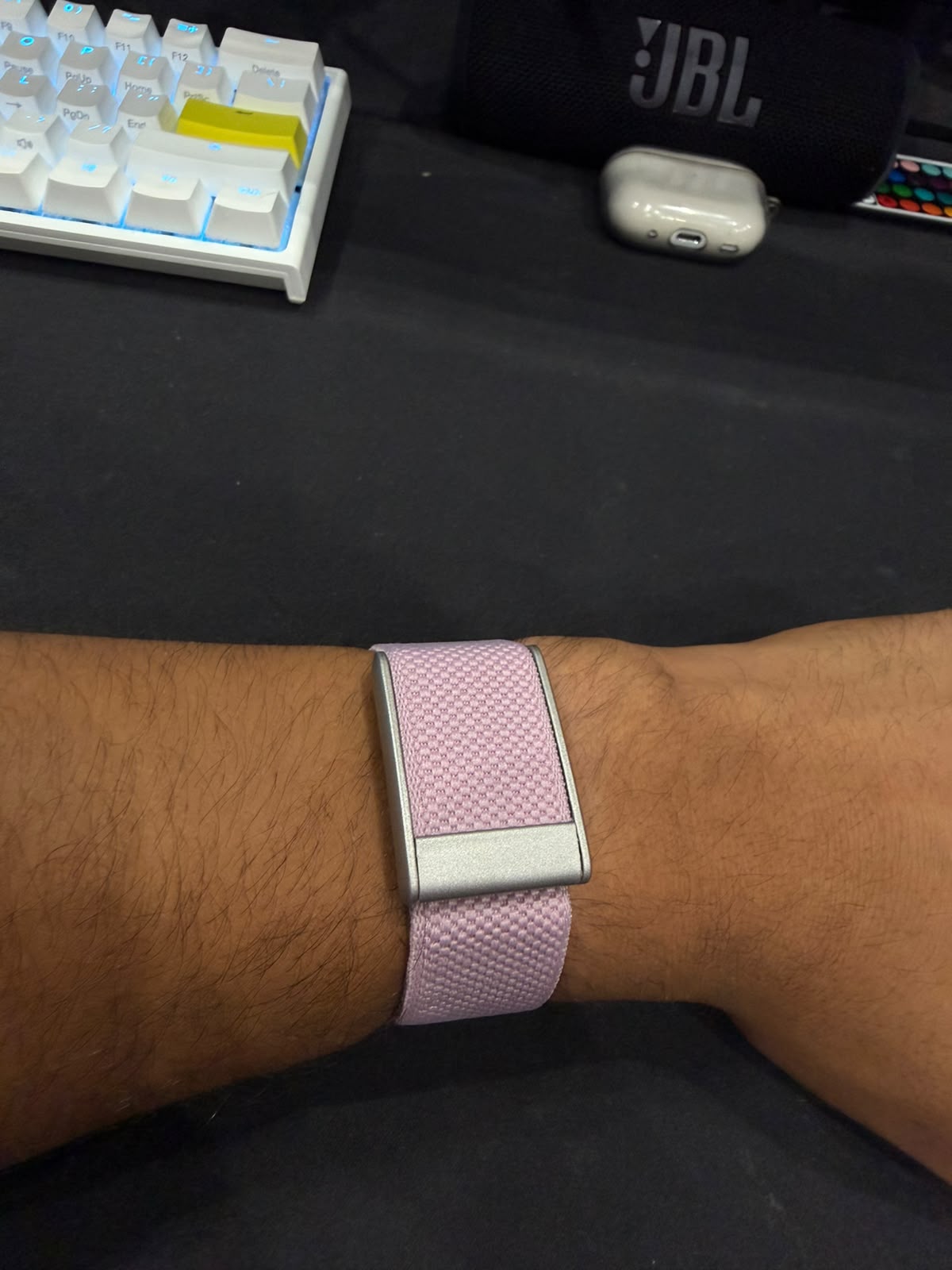 Baby Pink superknit band 5.0